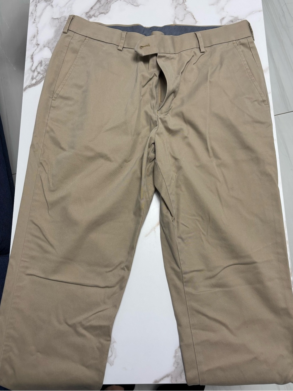 Charles Tyrwhitt Khaki Straight-Leg Chinos - Tan